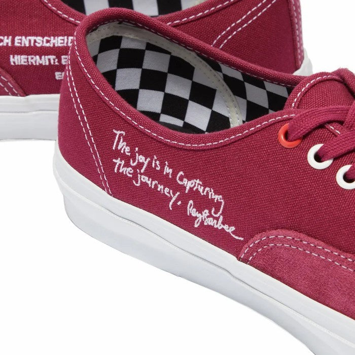 VANS VAULT X RAY BARBEE X LEICA UA OG AUTHENTIC LXDARK RED VN0A4BV991Y