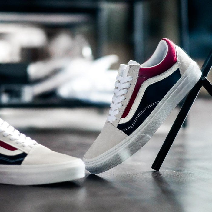 Vans Oldskool Retro Block White / Red / Dark Navy PEPSI ORIGINAL