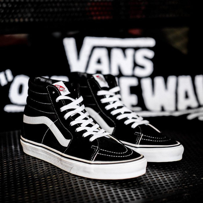 Vans SK8 Hi Classic Black White ORIGINAL