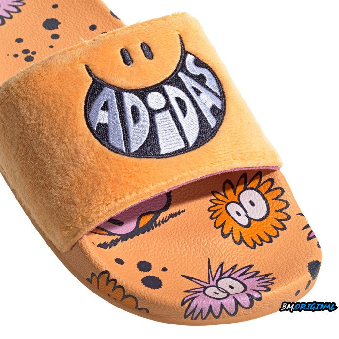 Adidas Adilette x Kevin Lyons Hazy Orange White ORIGINAL GY5768