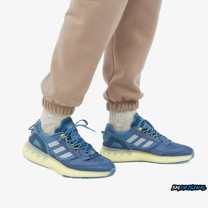 Adidas ZX 5K Boost Blue Grey Steel ORIGINAL GX2031