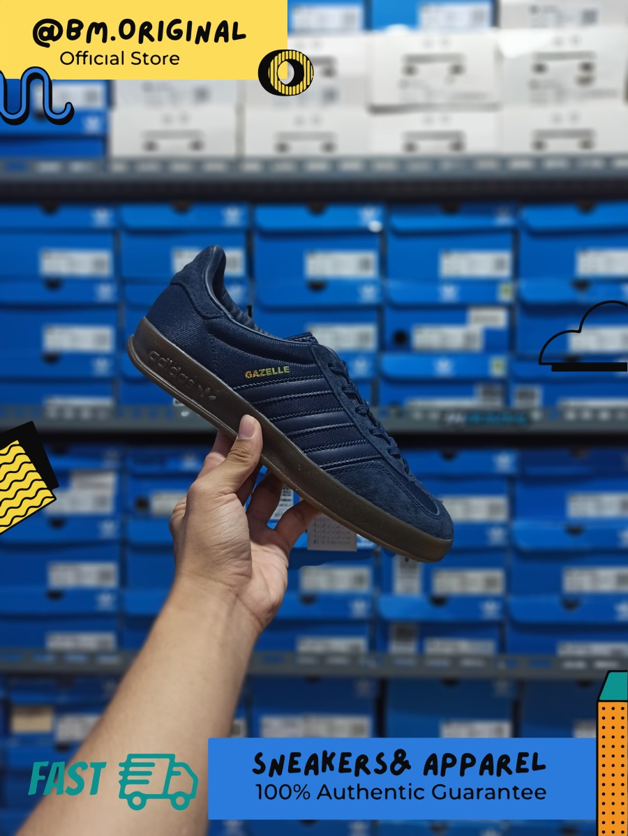 Adidas Gazelle Indoor Collegiate Navy Deep ORIGINAL H06271