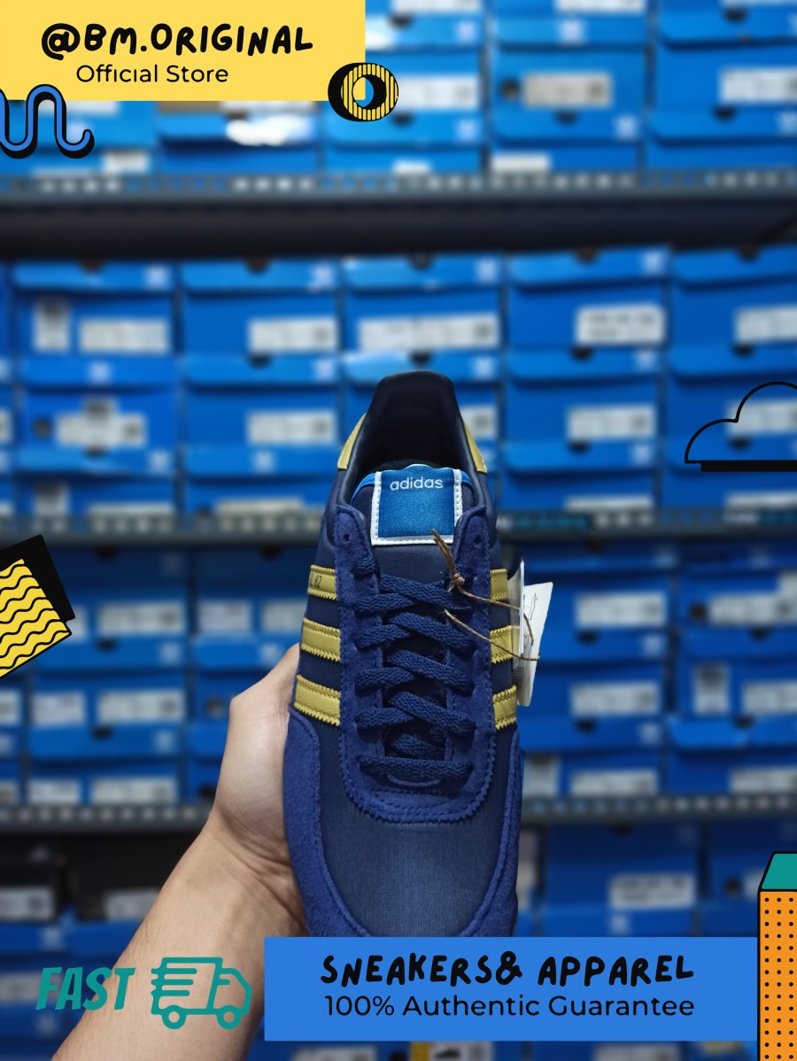Adidas SL 82 Navy Gold Yellow Exclusive ORIGINAL GW5387