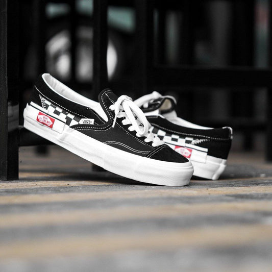 Vans Slip On Cut And Paste Black / White ORIGINAL