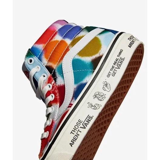 Vans Sk8-Hi 38 DX Spray Spots Marshmallow ORIGINAL VN0A38GF9XQ