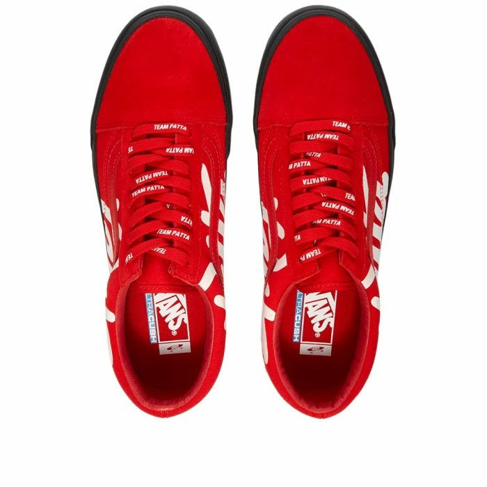 VANS VAULT X PATTA UA OLD SKOOL LX HIGH RISK RED BLACK VN0A4BVF5X8