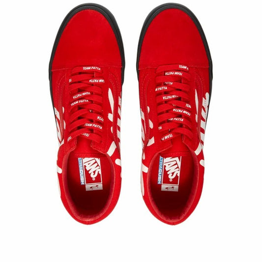 VANS VAULT X PATTA UA OLD SKOOL LX HIGH RISK RED BLACK VN0A4BVF5X8