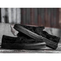 Vans Slip On Flocked Rose Black/Black ORIGINAL