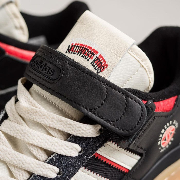 ADIDAS X MIDWEST KIDS FORUM 84 LOWBLACK WHITE ORIGINAL GW0035