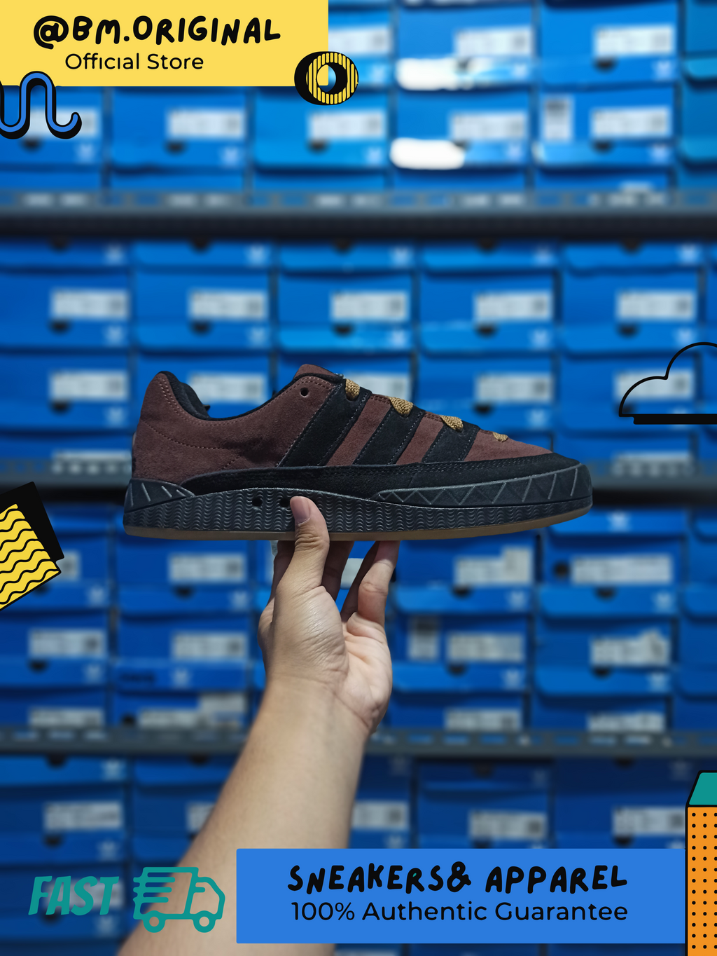Adidas Adimatic Panton Core Black Gum 3 HQ6903