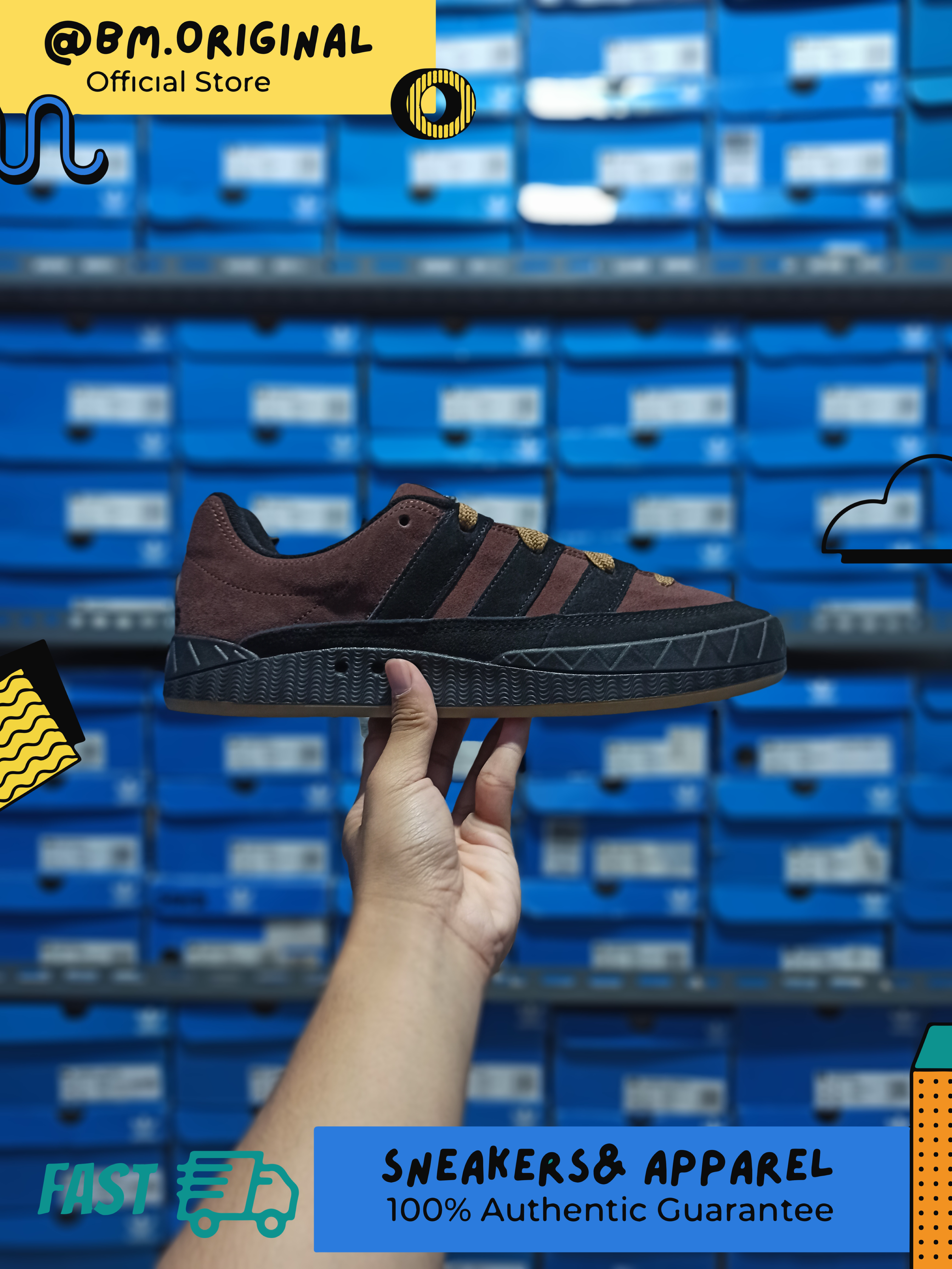 Adidas Adimatic Panton Core Black Gum 3 HQ6903