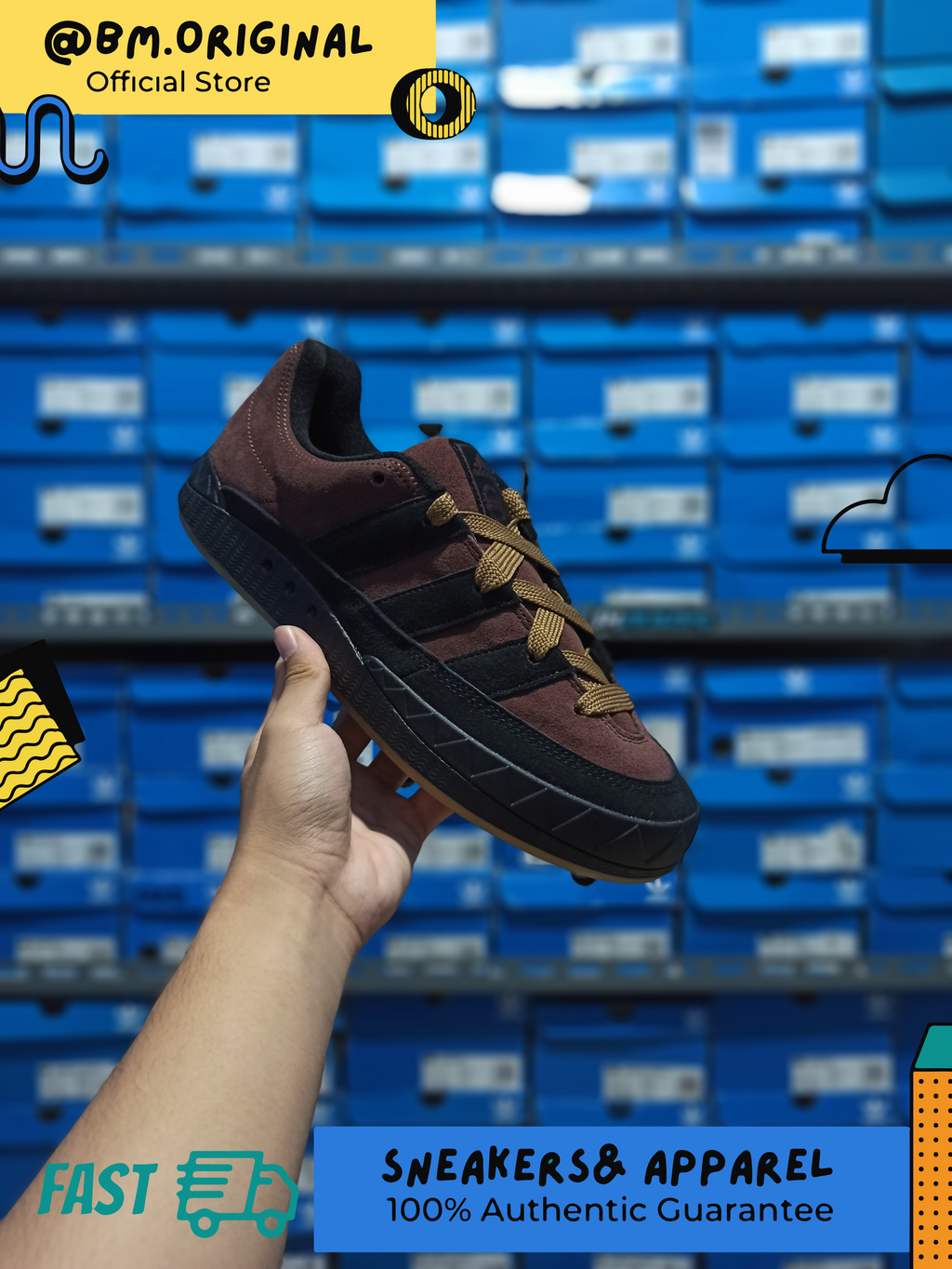 Adidas Adimatic Panton Core Black Gum 3 HQ6903