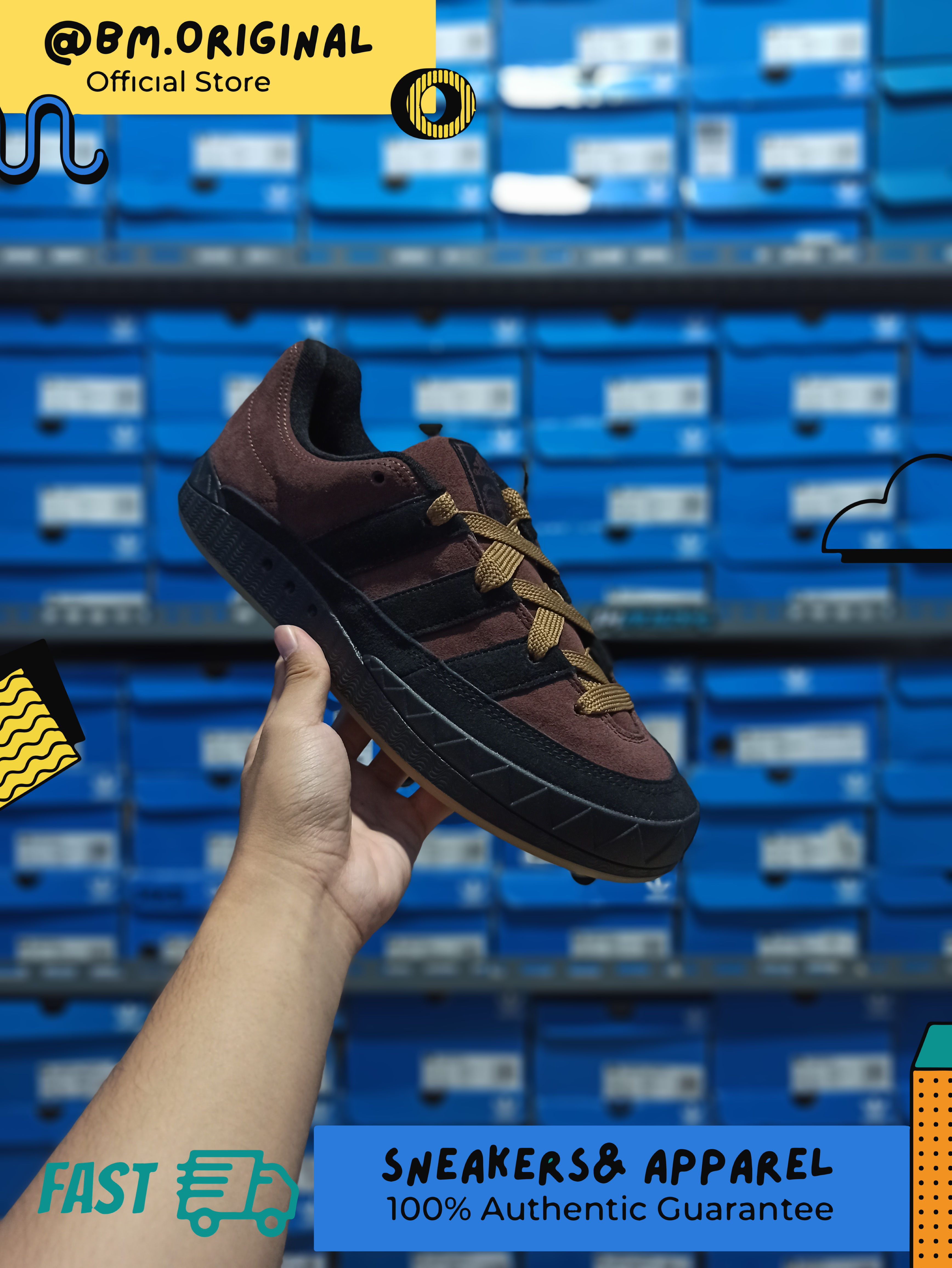 Adidas Adimatic Panton Core Black Gum 3 HQ6903