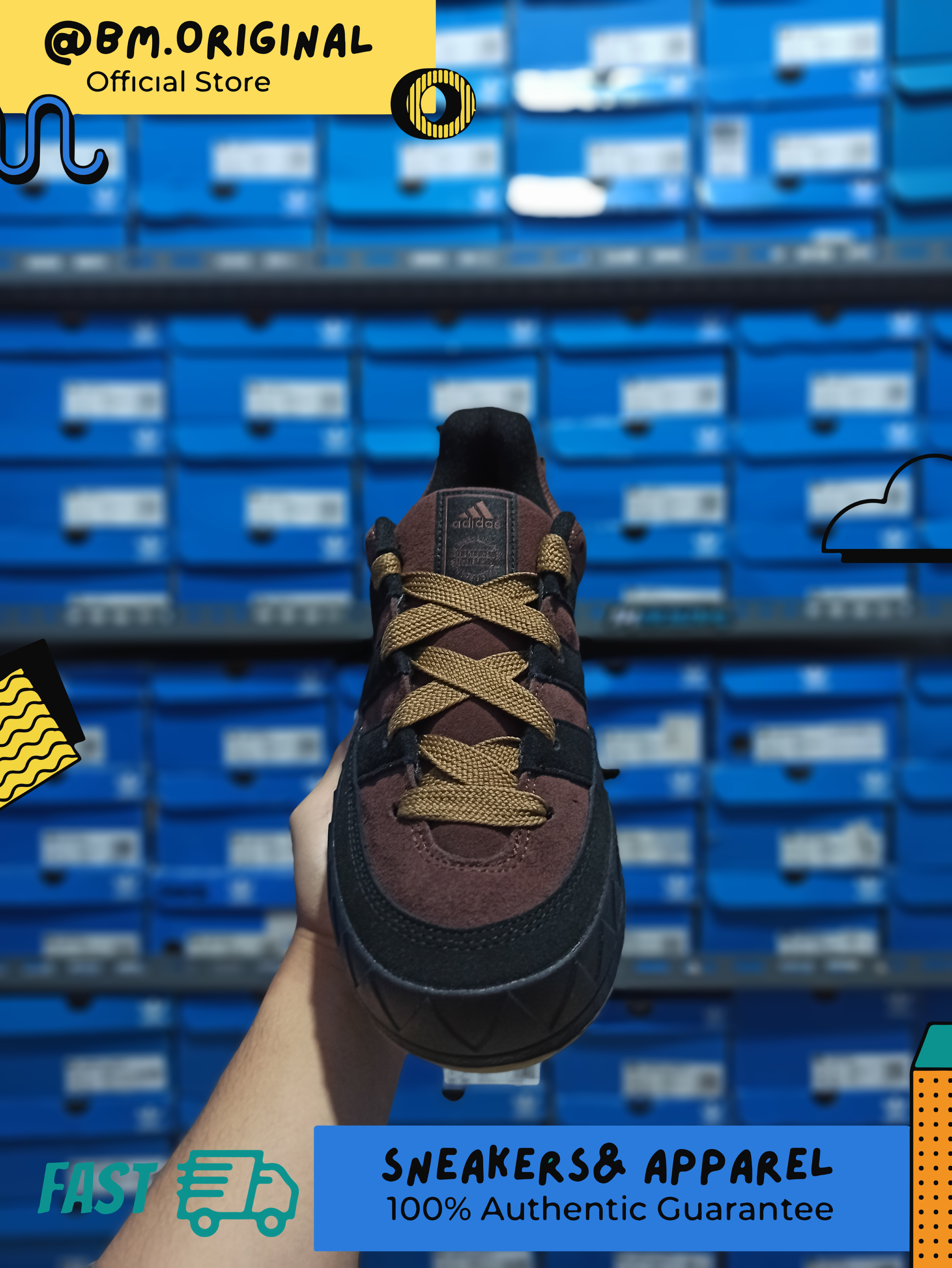 Adidas Adimatic Panton Core Black Gum 3 HQ6903