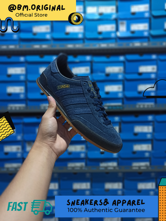 Adidas Jeans OG Deep Blue Textile Gumsole Exclusive