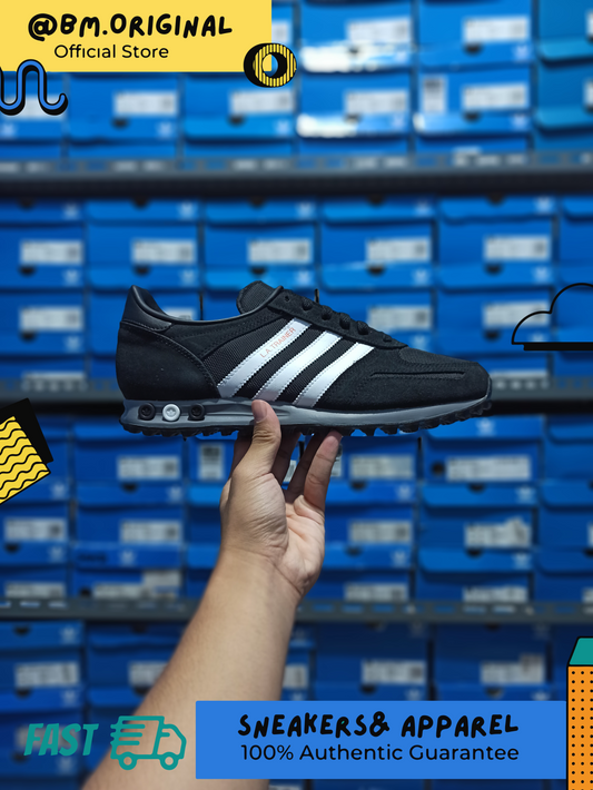 Adidas LA Trainer OG Black Gray White Red Exclusive