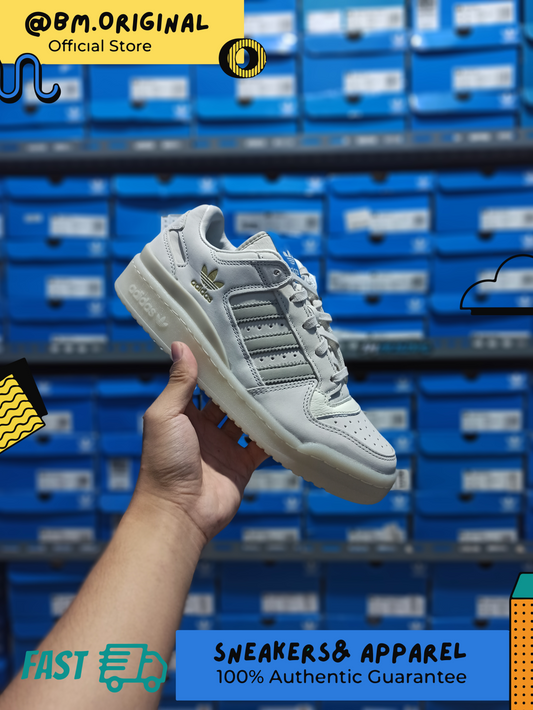 Adidas Originals Forum Low Off White Gray Bluebird Exclusive