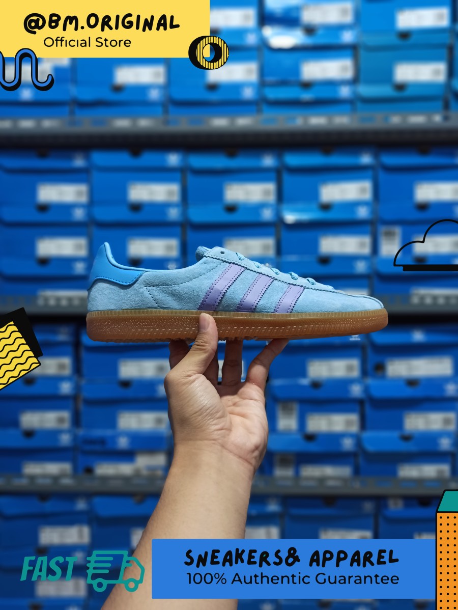 Adidas Athen Blue Purple Exclusive ORIGINAL HR0209