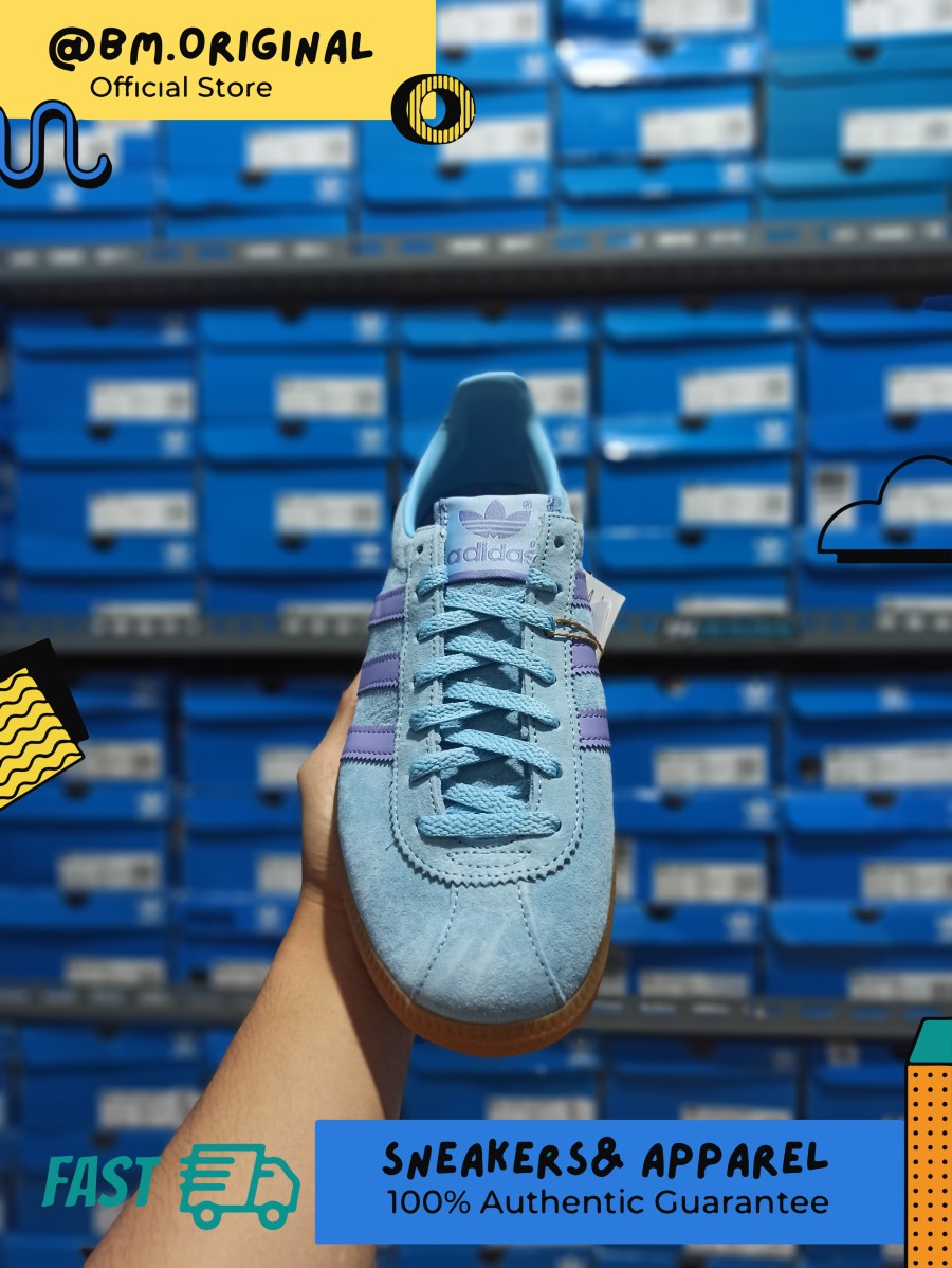 Adidas Athen Blue Purple Exclusive ORIGINAL HR0209