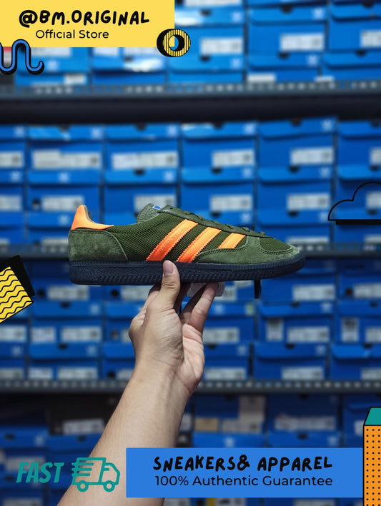 Adidas Barrowland SPZL Dust Green Signal Orange Navy ORIGINAL GY3069