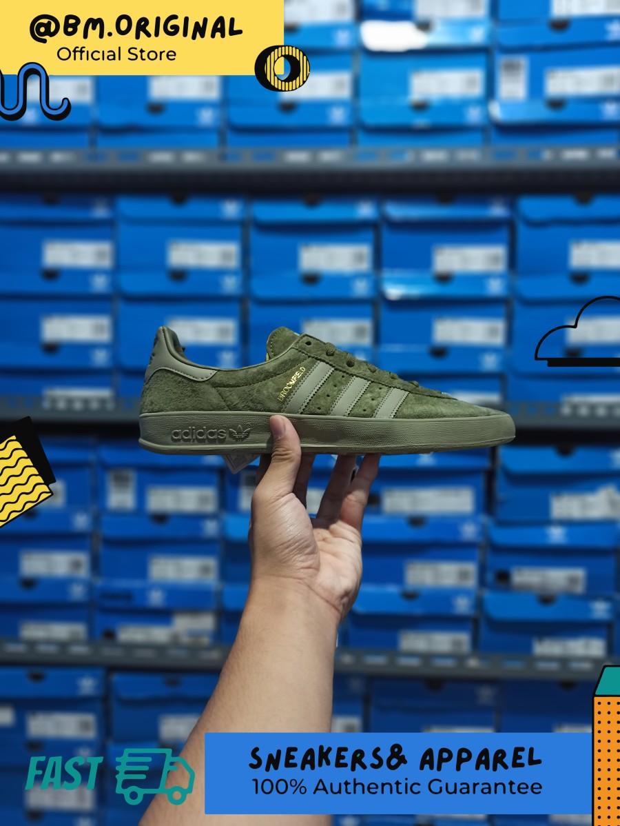 Adidas Broomfield Focus Olive Orbit Green Gold Metallic H01789
