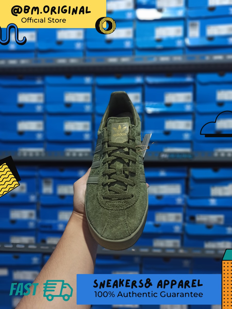 Adidas Broomfield Focus Olive Orbit Green Gold Metallic H01789