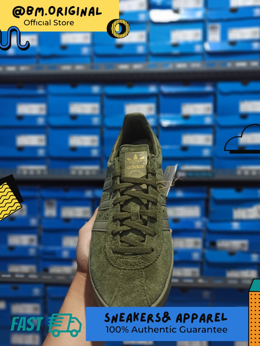 Adidas Broomfield Focus Olive Orbit Green Gold Metallic H01789