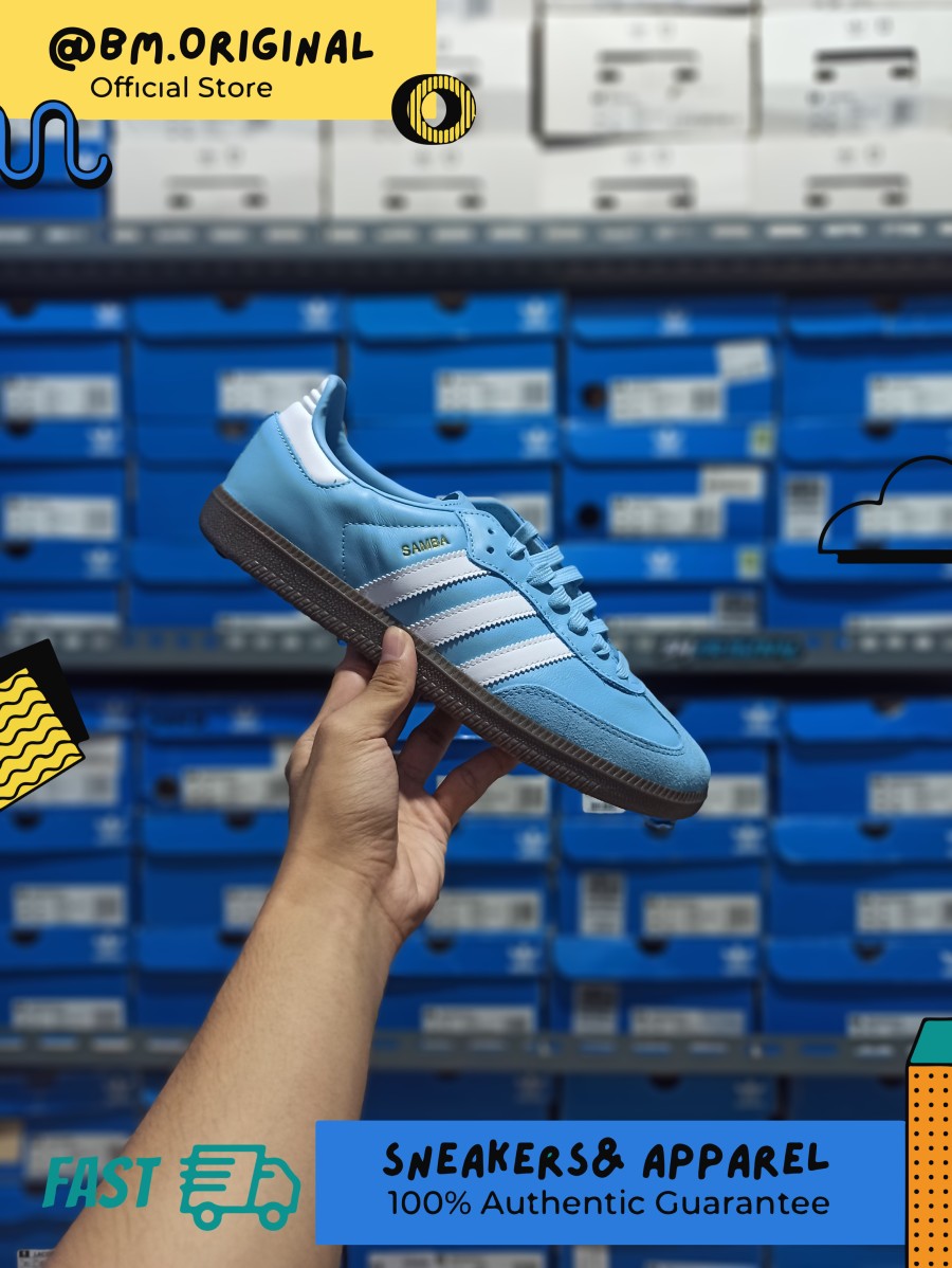 Adidas Samba Argentina Blue White Multicolor ORIGINAL HQ7037