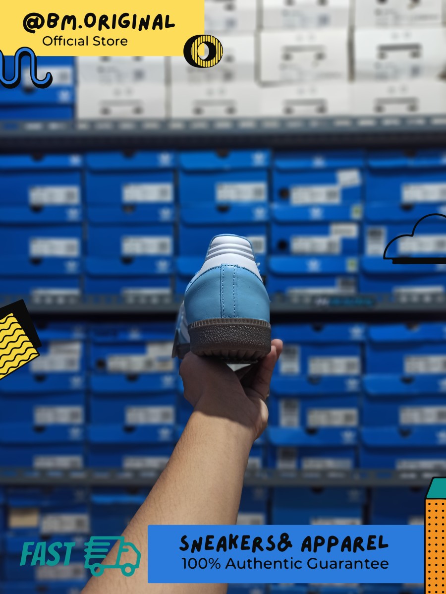 Adidas Samba Argentina Blue White Multicolor ORIGINAL HQ7037