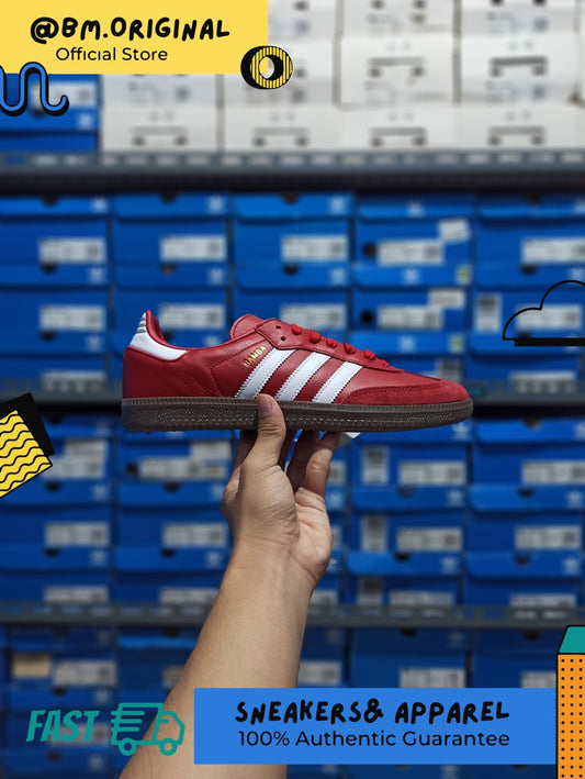 Adidas Samba Arsenal Team Power Red 2 Cloud White Gum ORIGINAL HQ7033