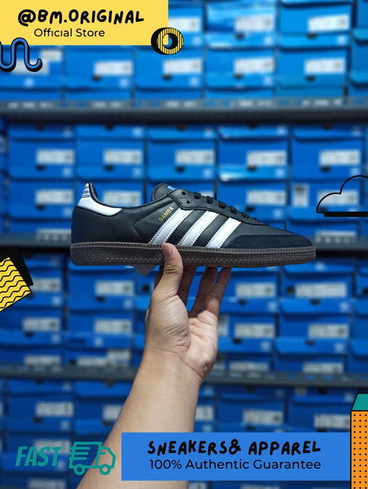 Adidas Samba OG Core Black Cloud White Gum B75807