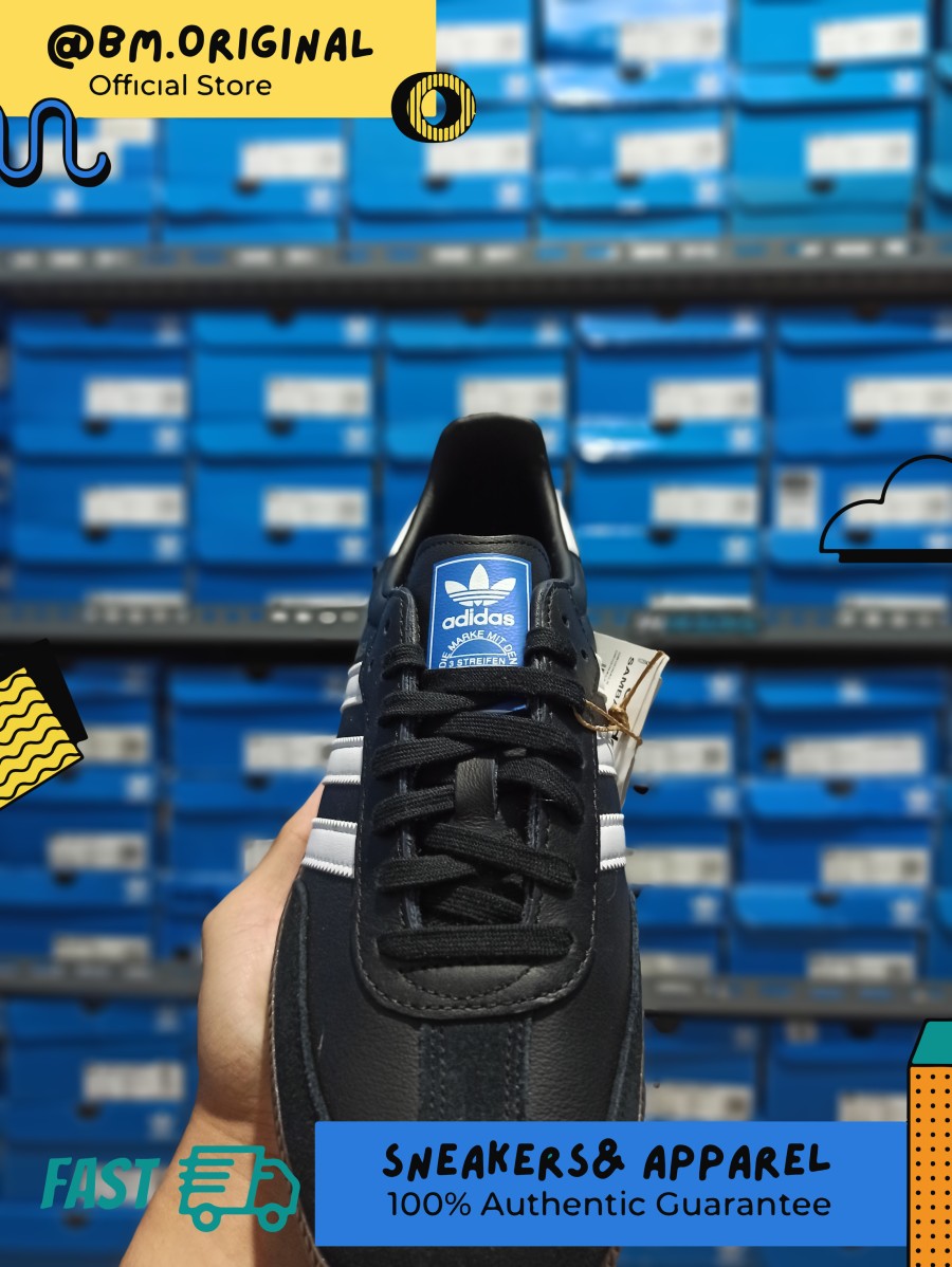 Adidas Samba OG Core Black Cloud White Gum B75807