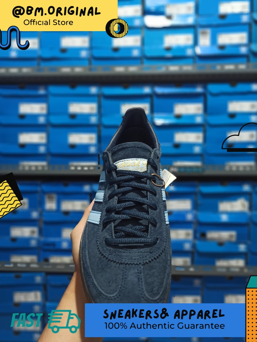 Adidas Spezial Handball Collegiate Navy Clear Sky Gum Argentina BD7633