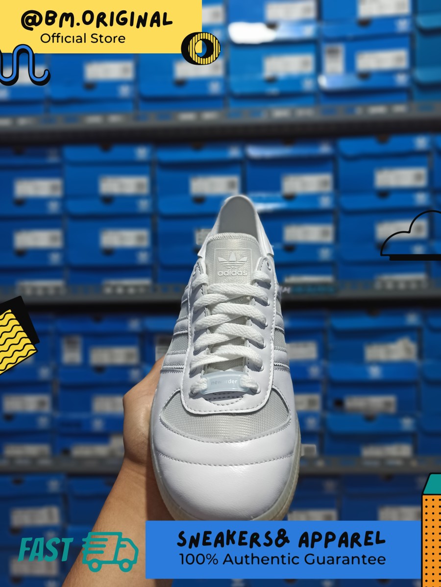 Adidas WILSY New Order SPZL Full White Grey Three Leather ORIGINAL FX1056