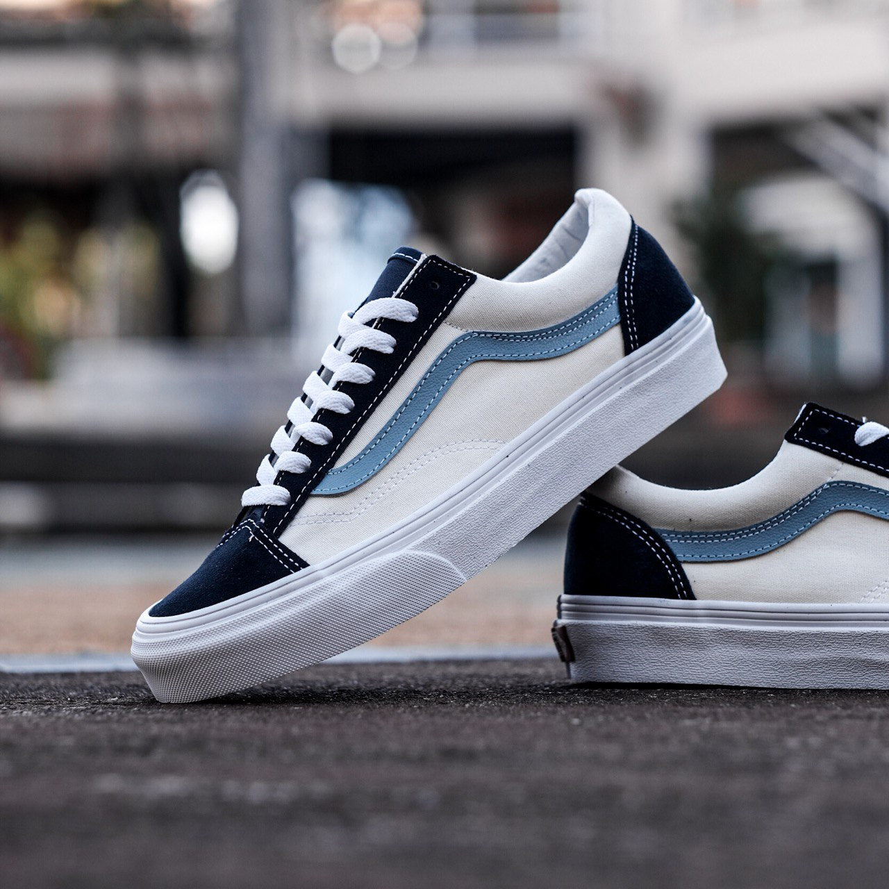 Vans Style 36 Retro Sport Sea Gibraltar Sea Cameo Blue ORIGINAL