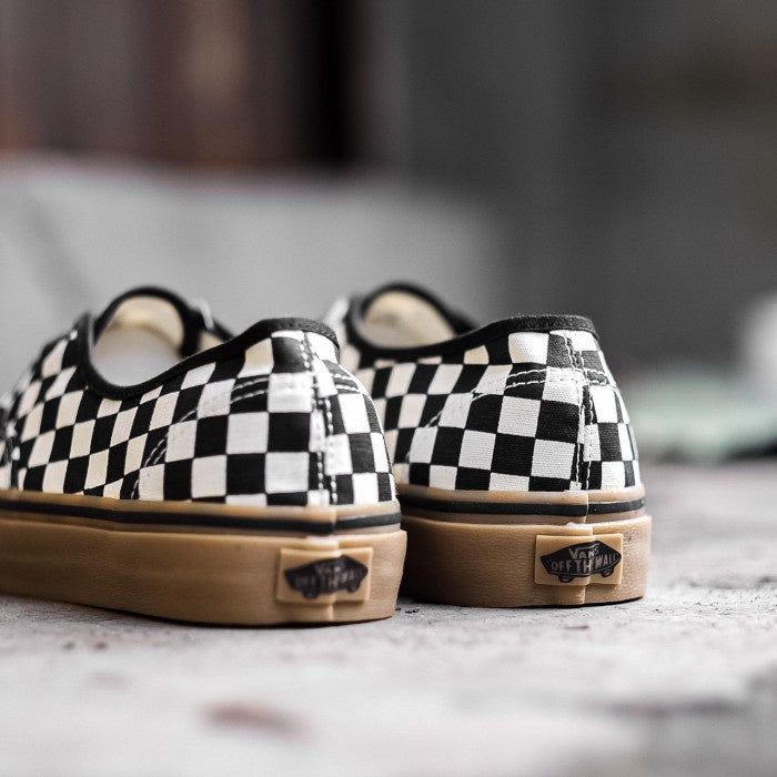 Vans Authentic Checkerboard Gum Plimsolls ORIGINAL