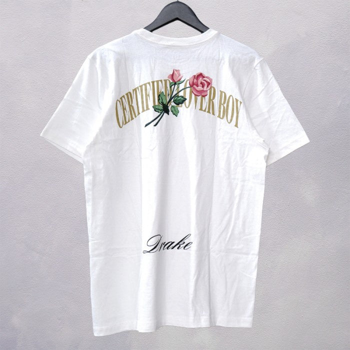 Nike x Drake Certified Lover Boy Rose T-Shirt White ORIGINAL
