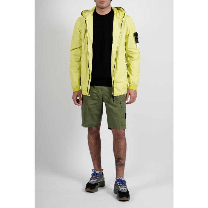 Stone Island Piquet Sweatshirt Black ORIGINAL 761564151 V0058