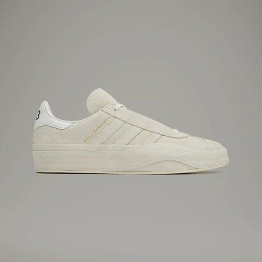 Adidas Y-3 Gazelle Cream White Core White ORIGINAL HQ6517