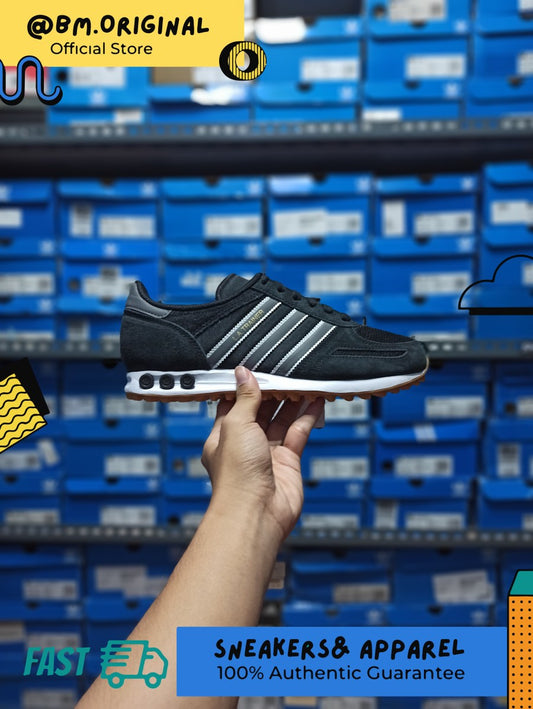 Adidas LA Trainer OG Black White Grey GOLD Tongue ORIGINAL EXCLUSIVE