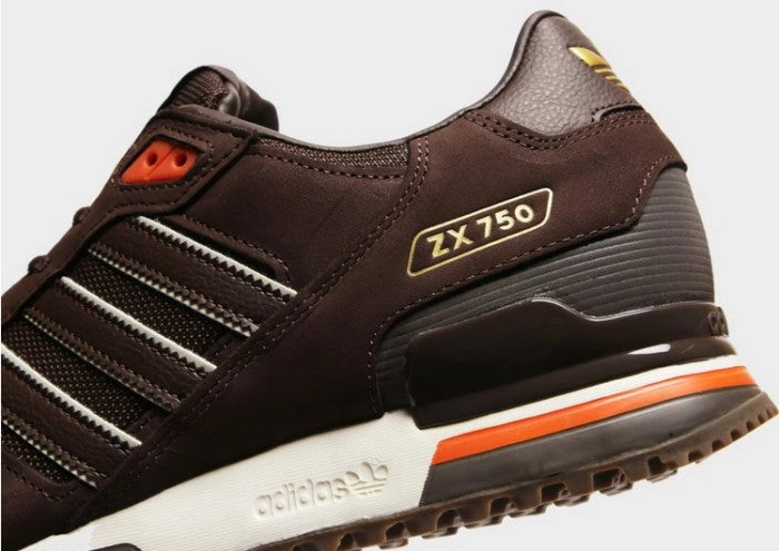 Adidas ZX 750 Brown Gold Metallic Exclusive ORIGINAL