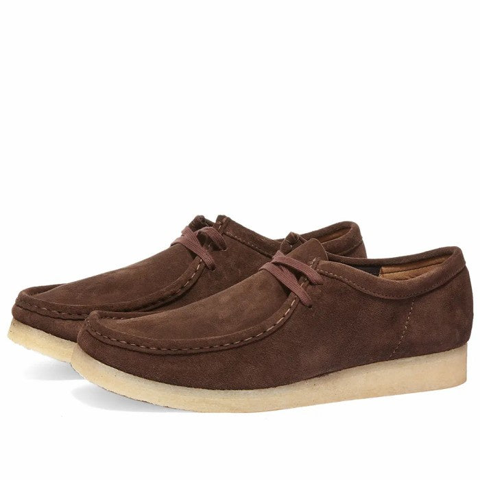 CLARKS ORIGINALS WALLABEE DARK BROWN SUEDE