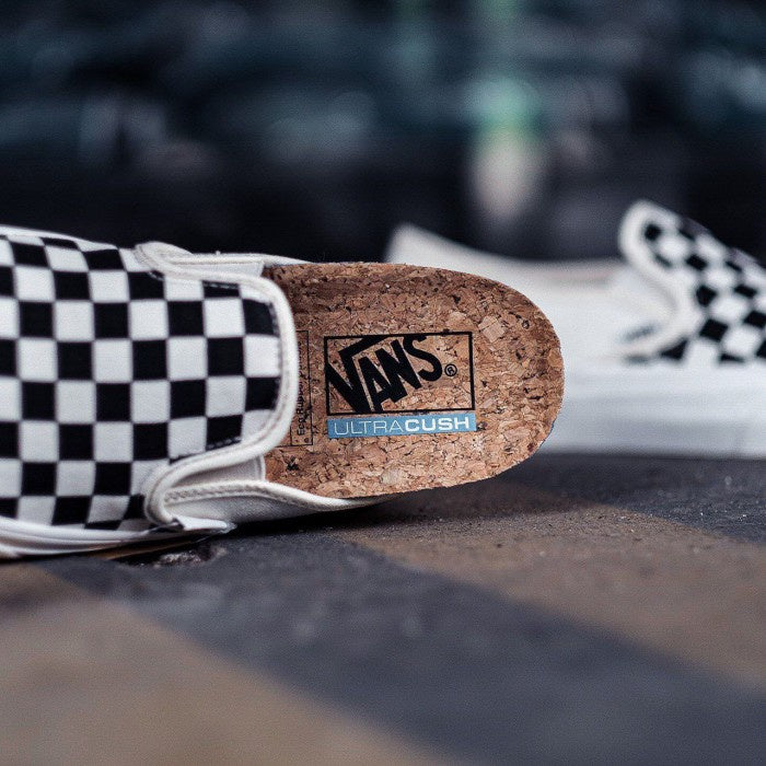 Vans ECO Theory Slip On SF Checkerboard Black / White ORIGINAL