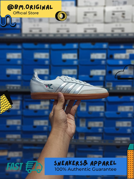 Adidas Samba OG Crystal White Alumunium ORIGINAL HQ6634