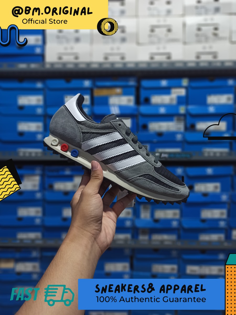 Adidas LA Trainer Solid Grey Vintage White ORIGINAL AQ4928