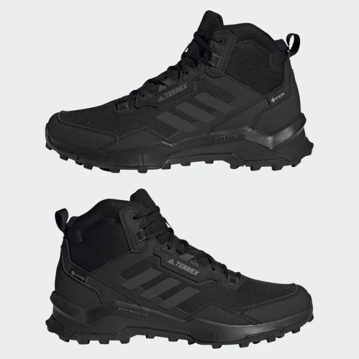 Adidas Terrex AX4 Mid Goretex Hiking Core Black Carbon Grey FY9638