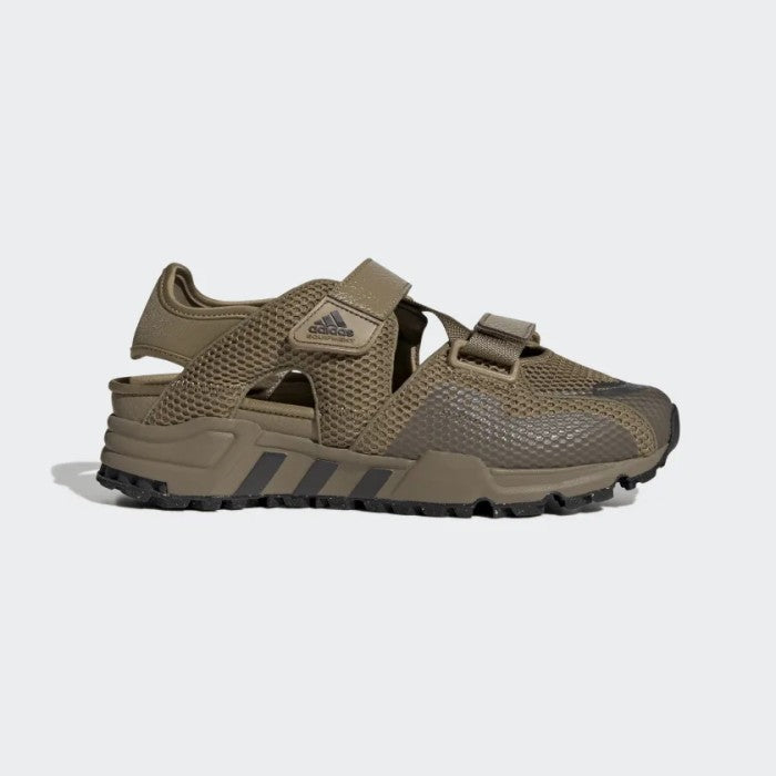 Adidas EQT 93 Sandals Tech Khaki Utility Black Core Black GZ7201