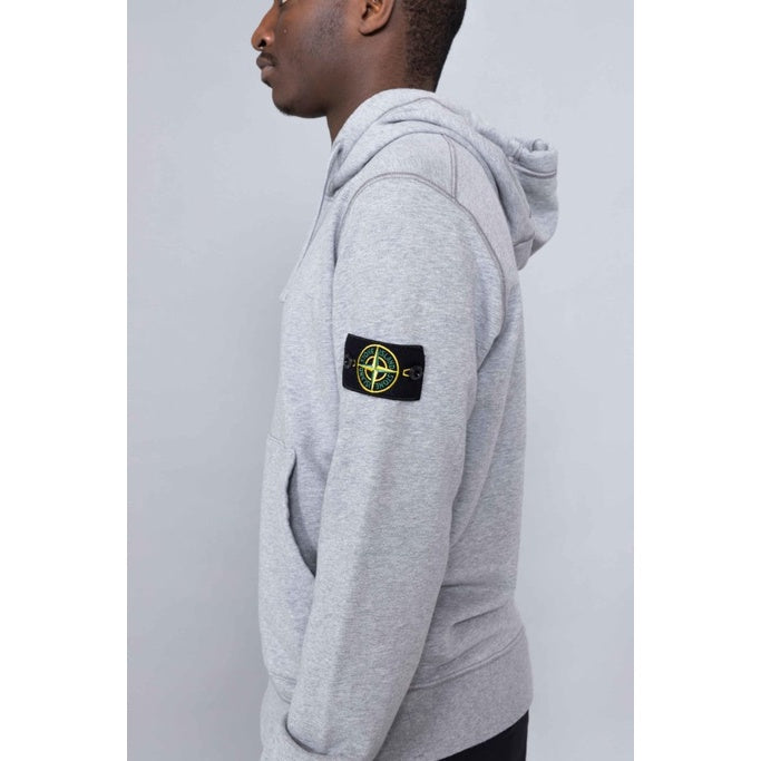 Stone Island Sweatshirt Hooded Melange Grey