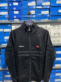 ELLESSE RIMINI TRACK TOP BLACK ALL BLACK ORIGINAL