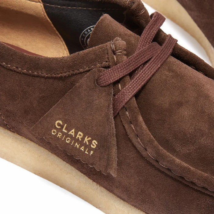 CLARKS ORIGINALS WALLABEE DARK BROWN SUEDE